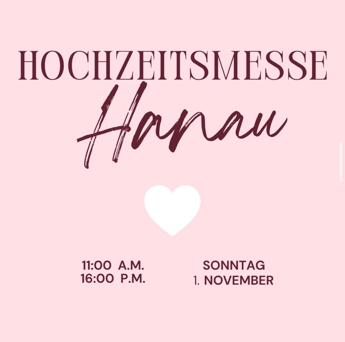 Hochzeitsmesse Hanau