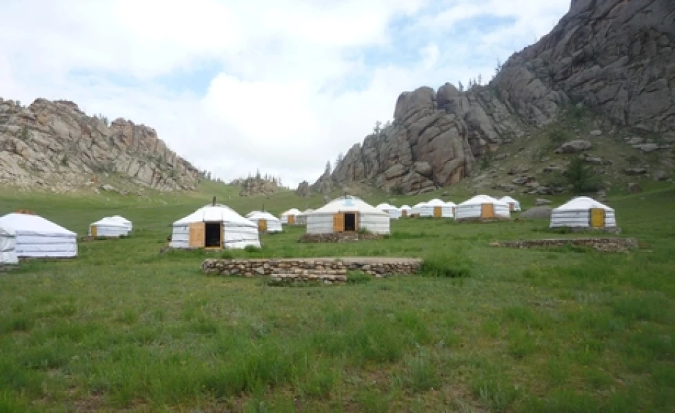 "Natur pur, Jurte-Camps, Dschingis Khan"