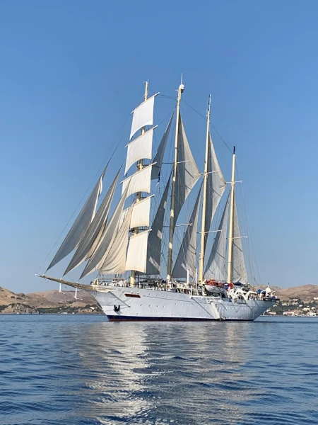 Segeln mit SV Star Clipper in der Ägäis