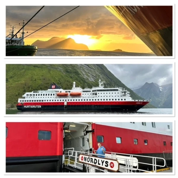 Auf den Spuren der Postschiffroute