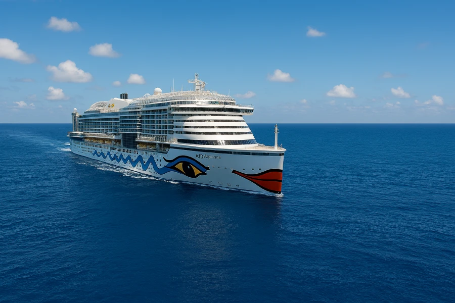 Mit AIDA über den Atlantik