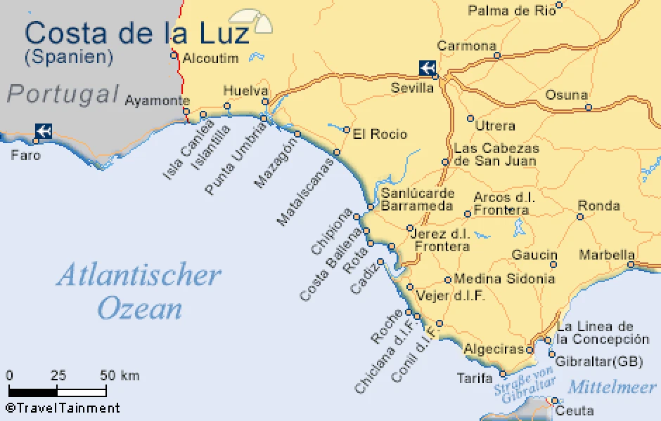 Costa de la Luz - Spaniens unberührte Atlantikküste