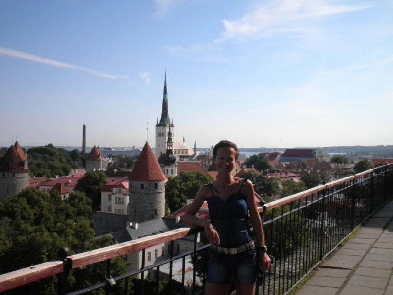 Schöne Hauptstadt Tallinn